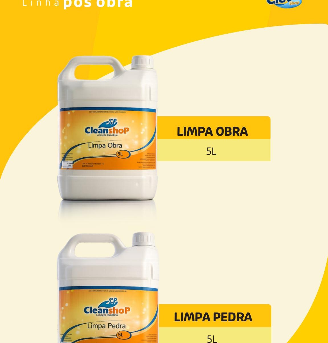 Limpa Obra e Limpa Pedra CleanShop